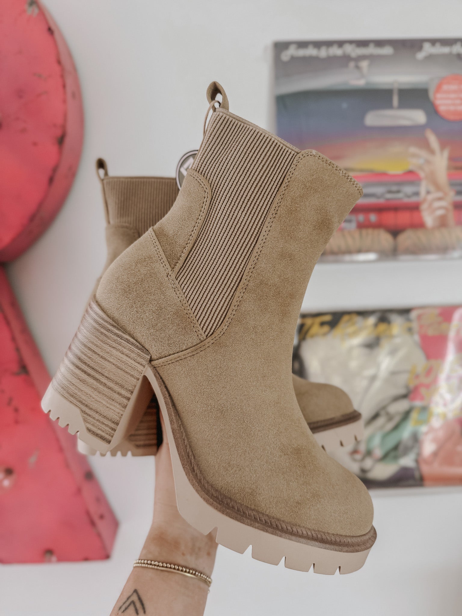 The Novie Sand Booties