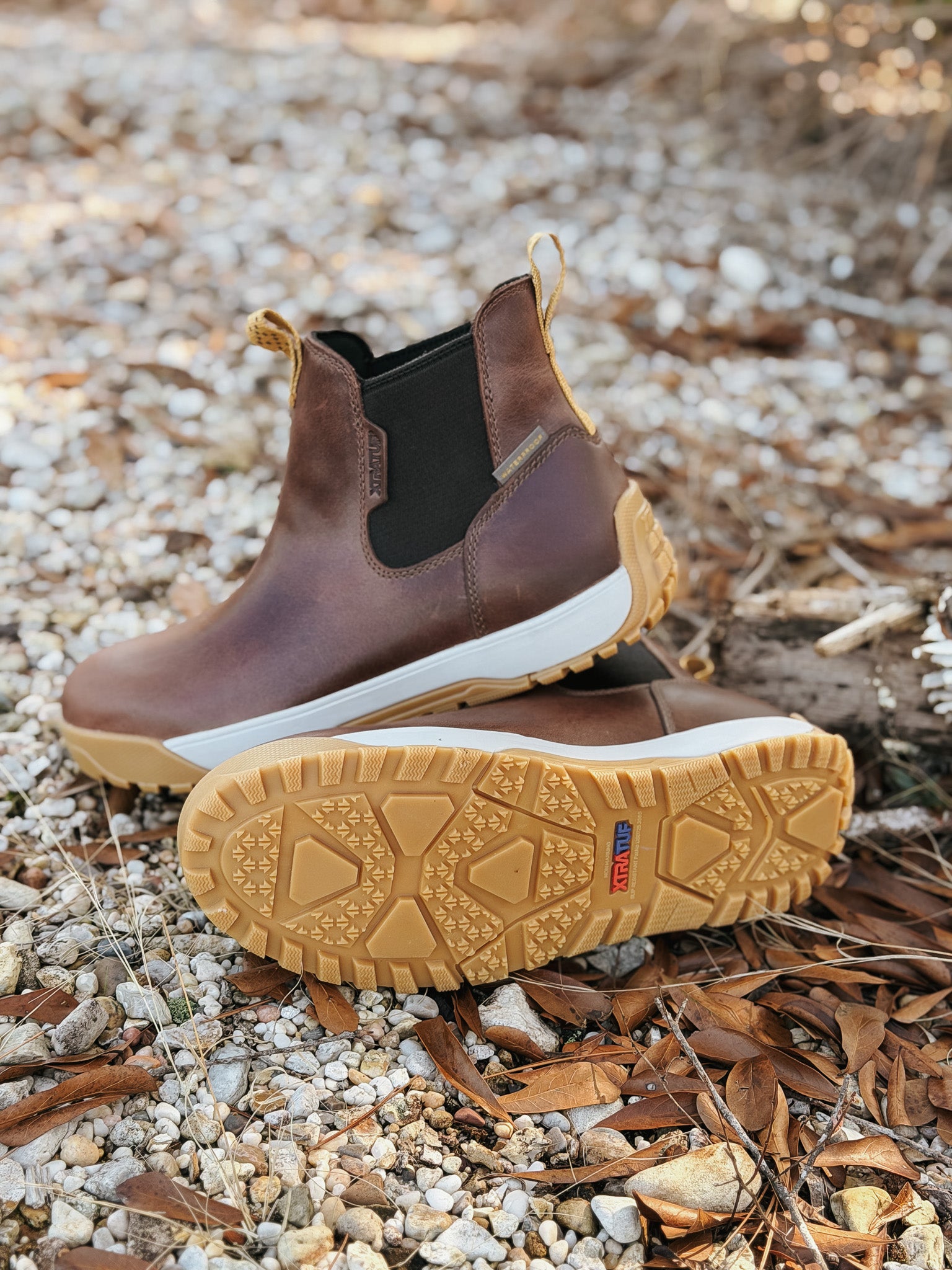 Men's XTRATUF Leather Ankle Deck Boot