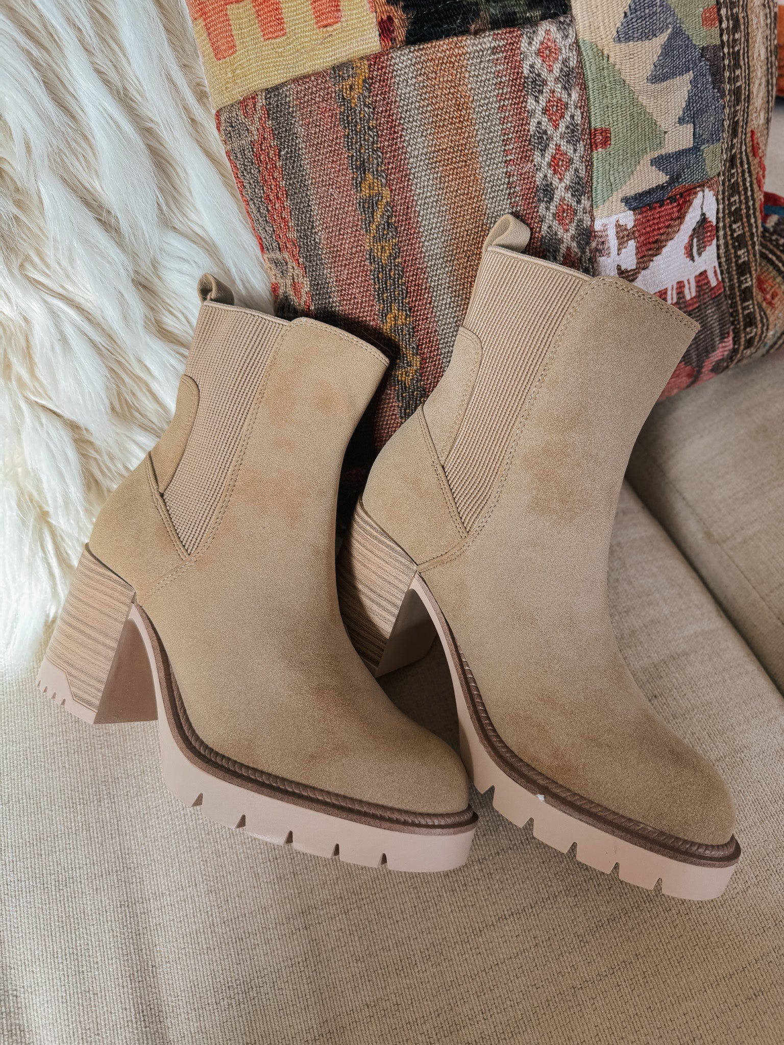 The Novie Sand Booties
