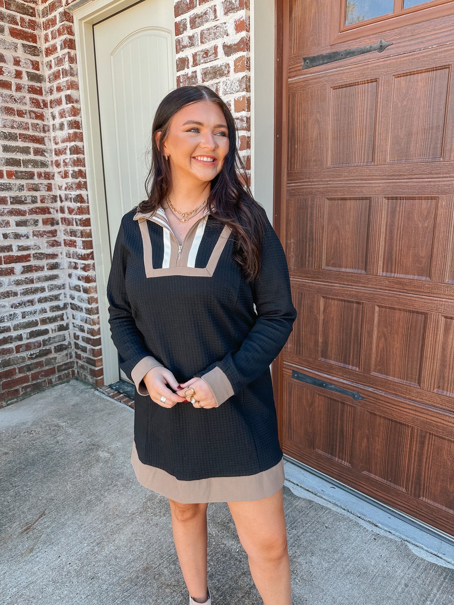 Casually Cool Black Dress