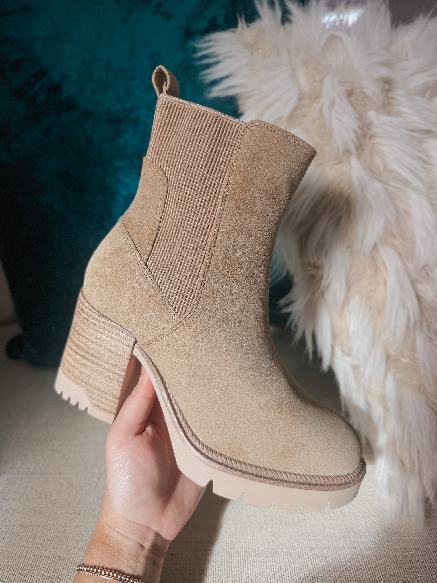 The Novie Sand Booties