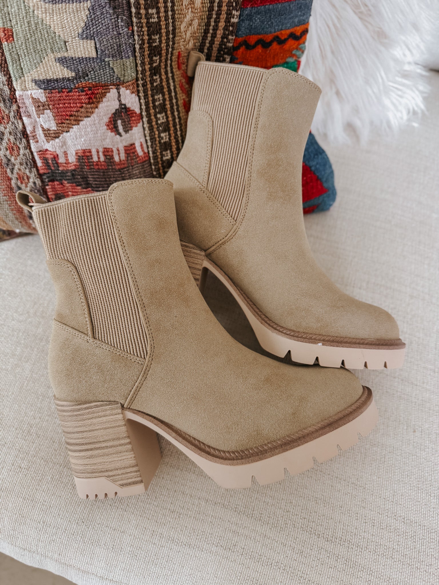The Novie Sand Booties
