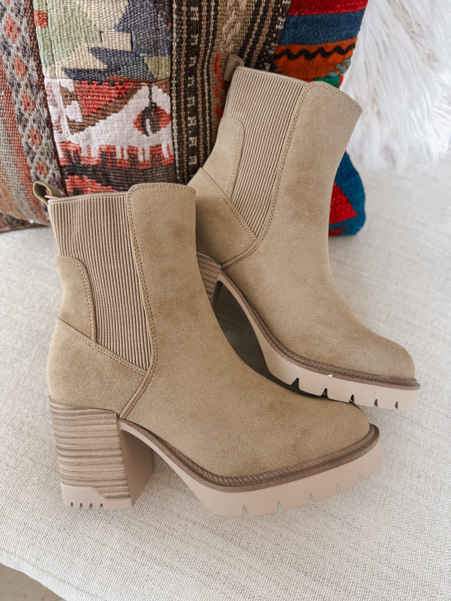 The Novie Sand Booties