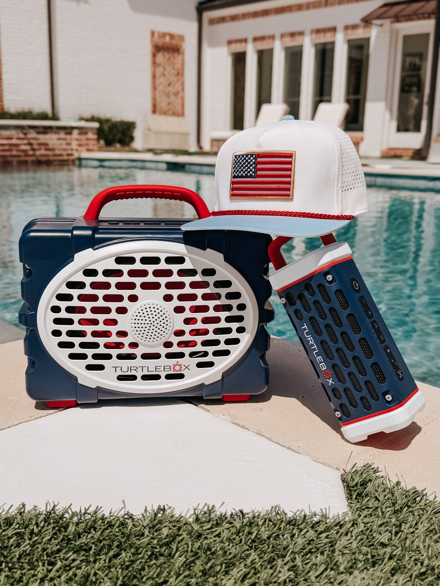 Turtlebox Original: Ranger in Americana Blue