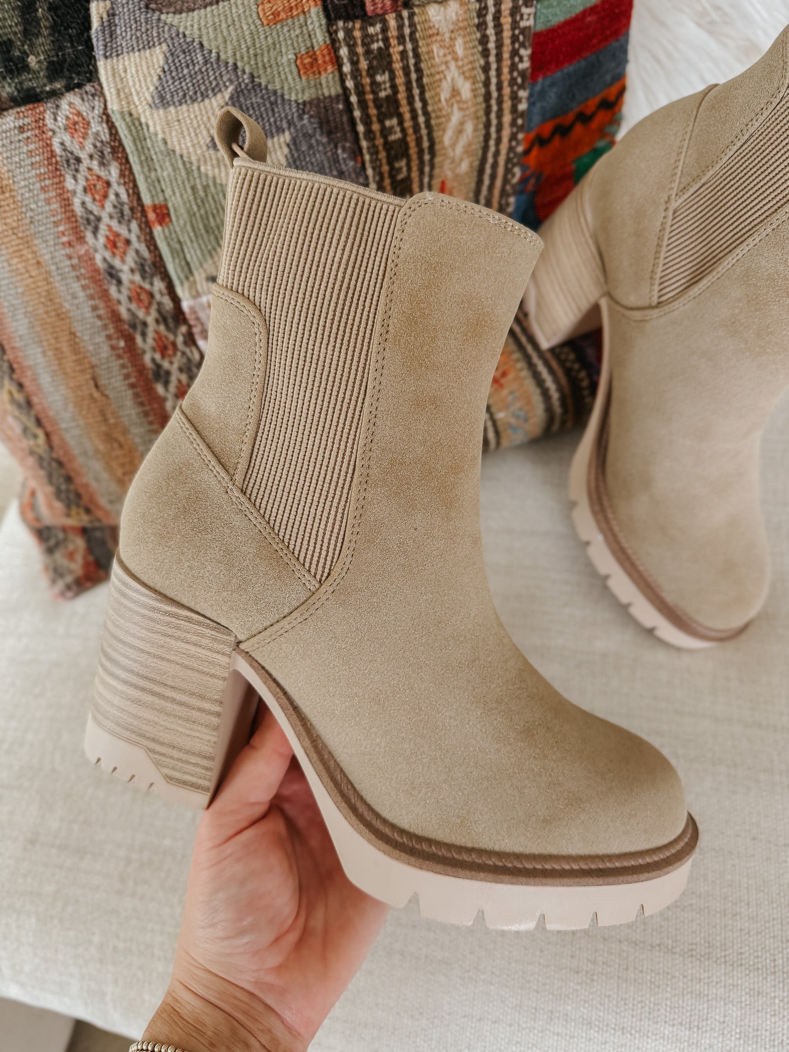 The Novie Sand Booties
