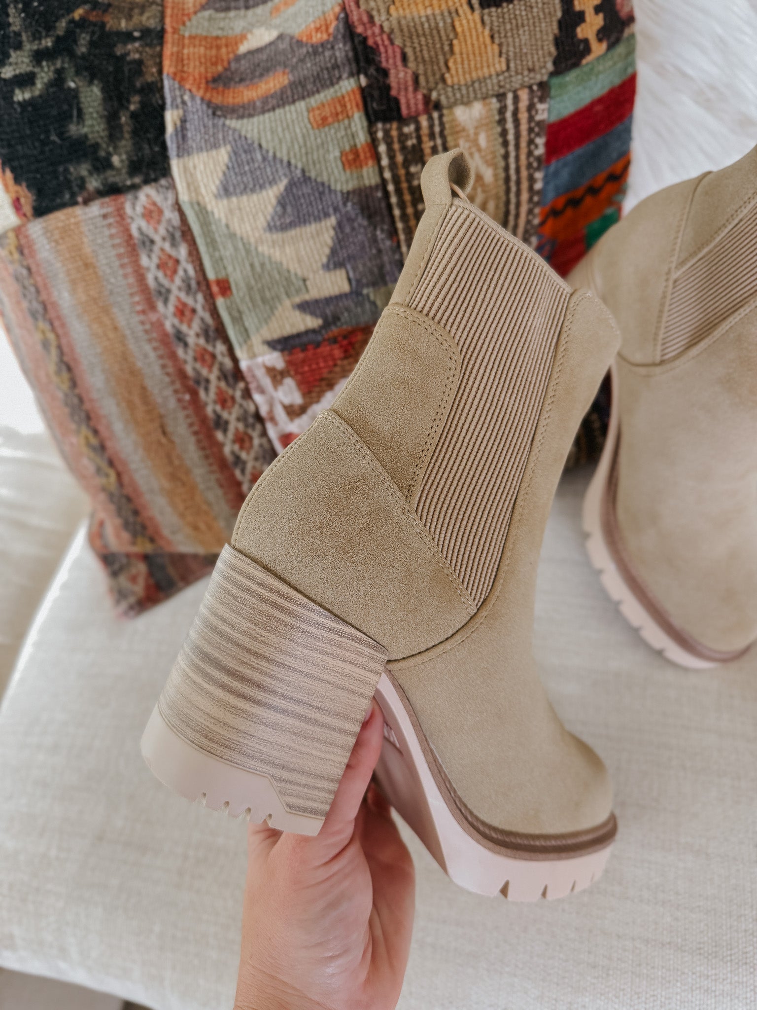 The Novie Sand Booties