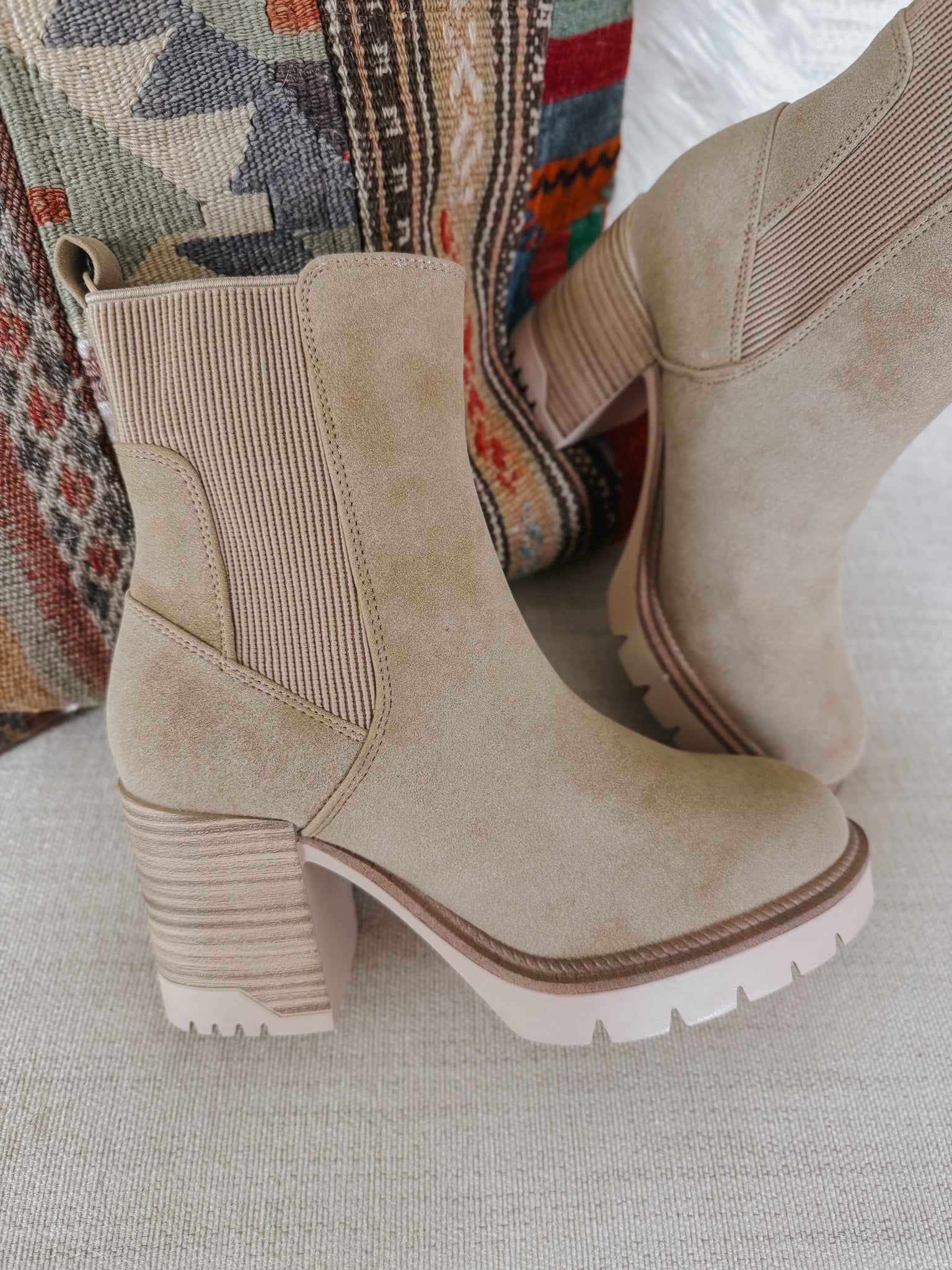 The Novie Sand Booties