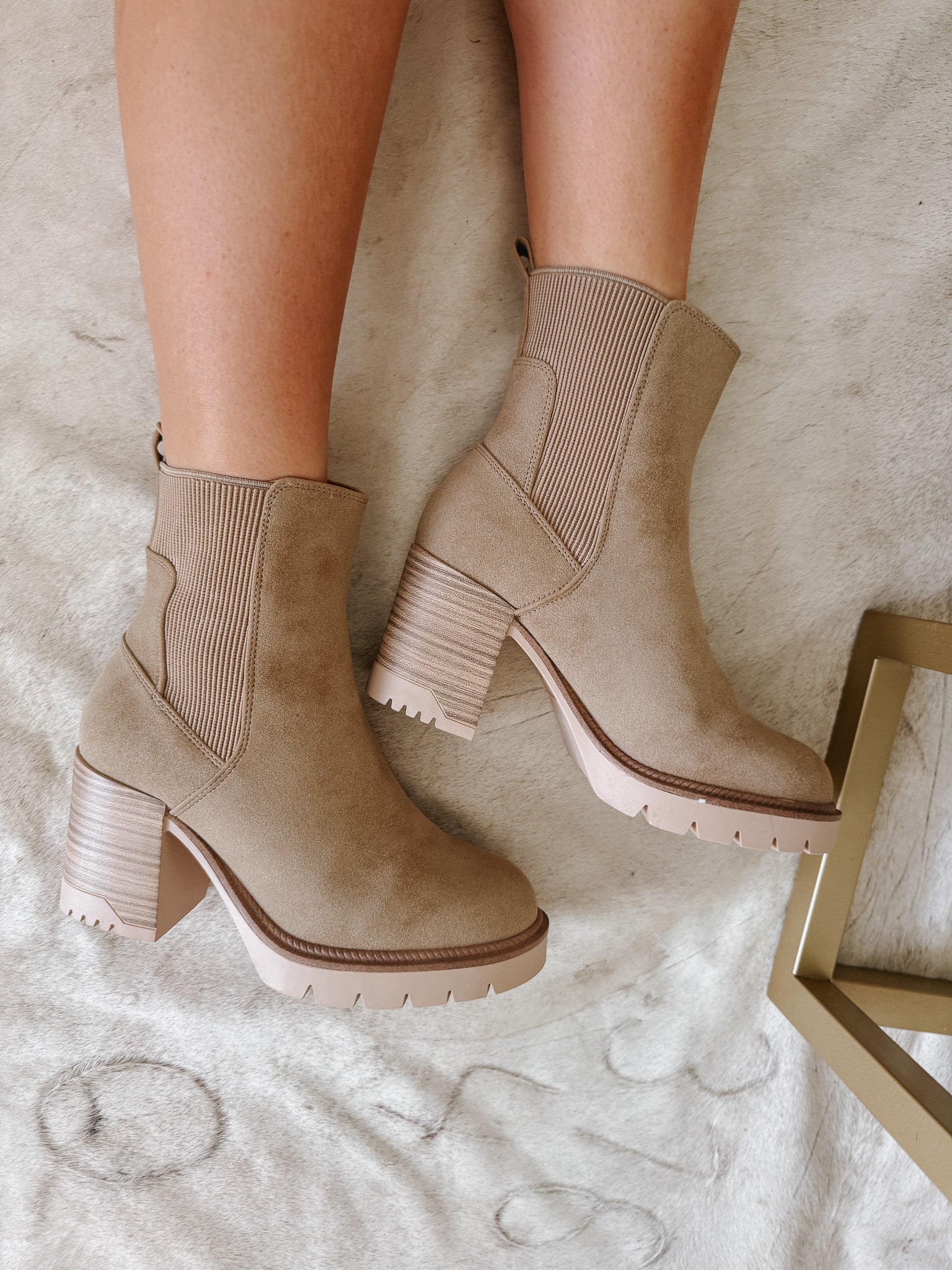 The Novie Sand Booties