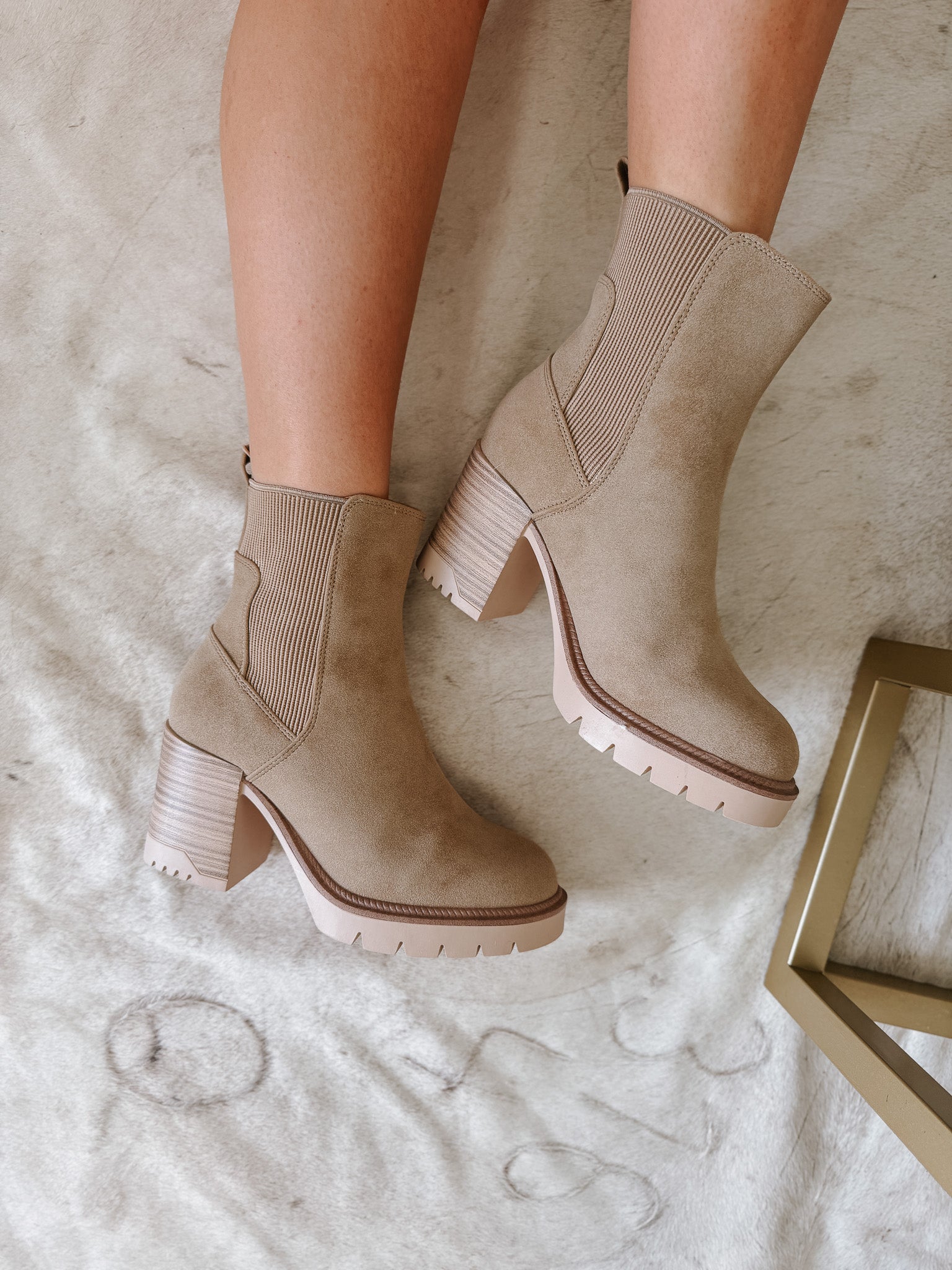 The Novie Sand Booties