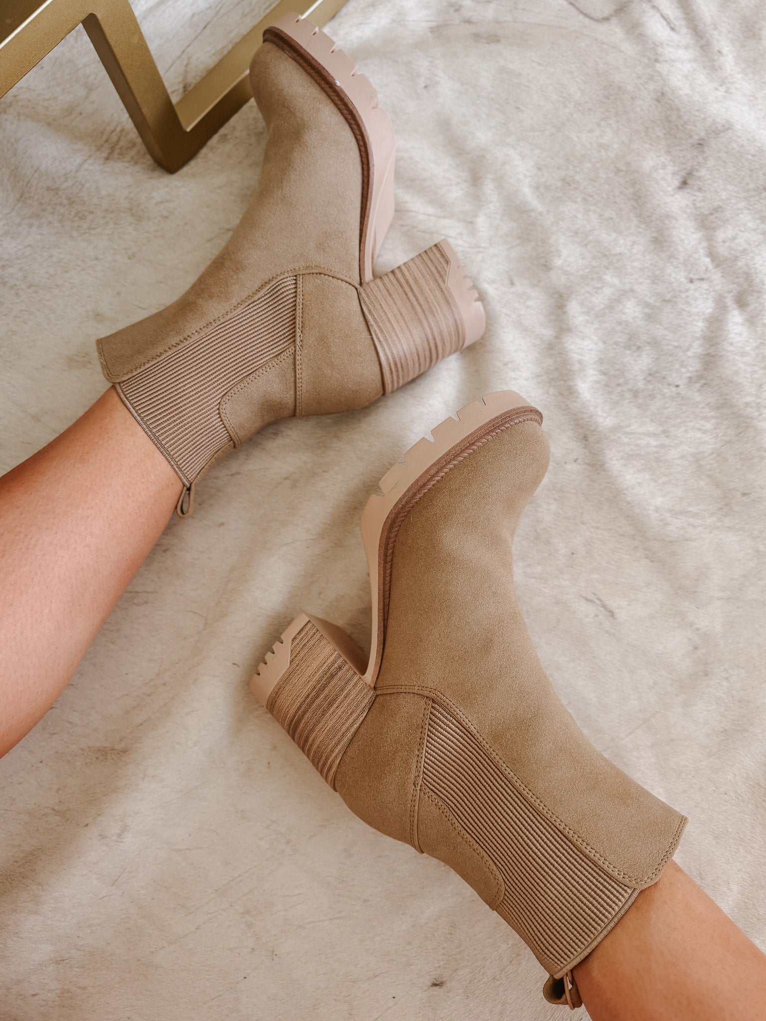 The Novie Sand Booties