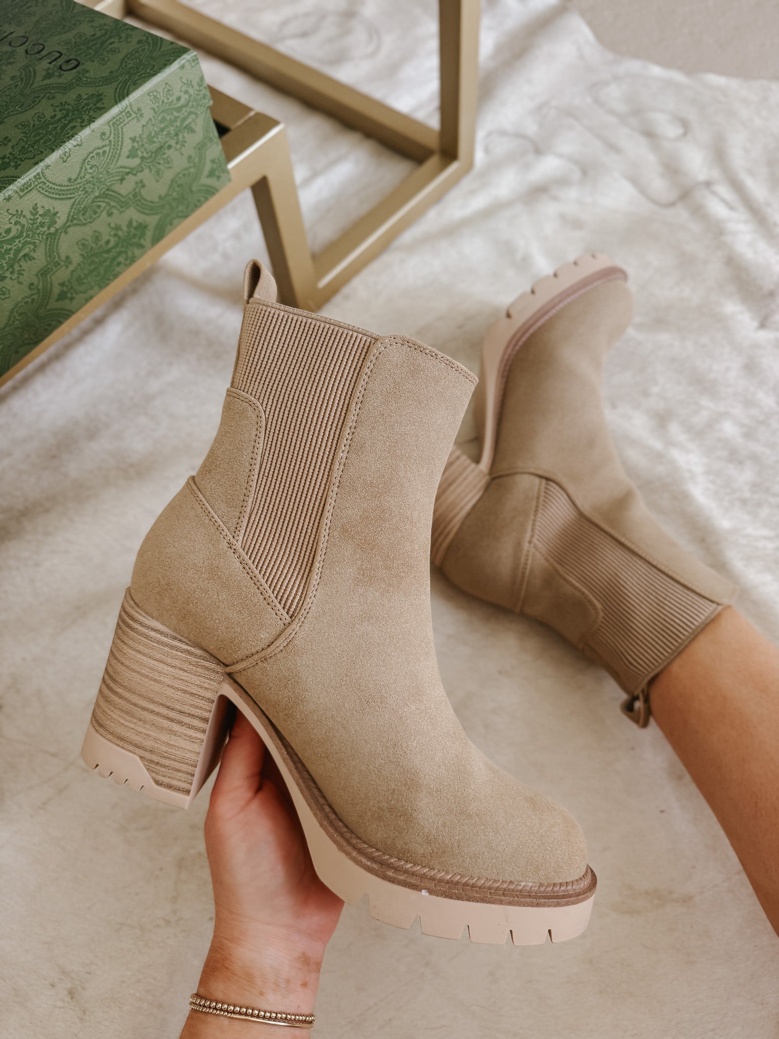 The Novie Sand Booties