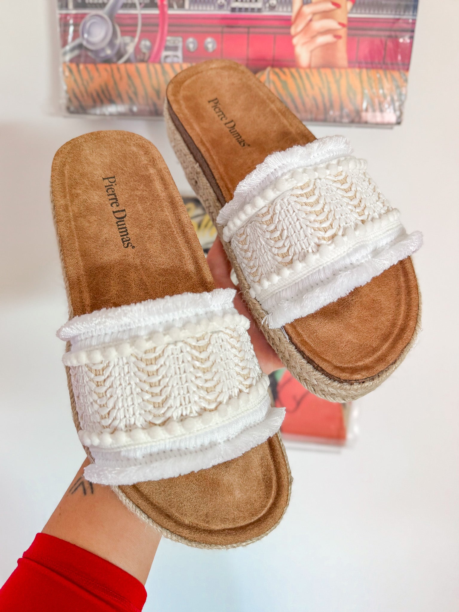 Getaway Ready Ivory Sandal