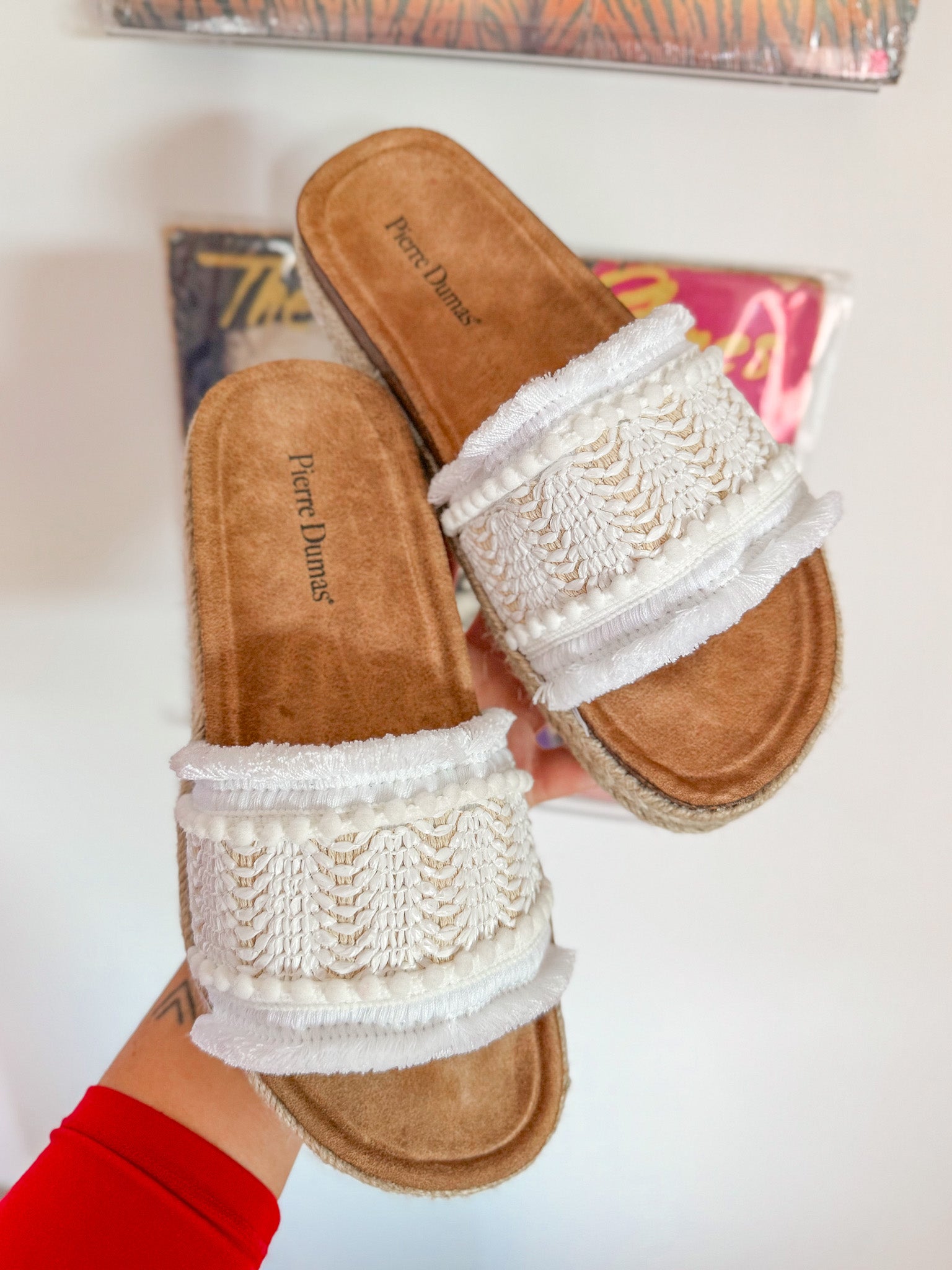 Getaway Ready Ivory Sandal