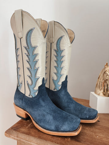 Women's Macie Bean Blue Suede Boots
