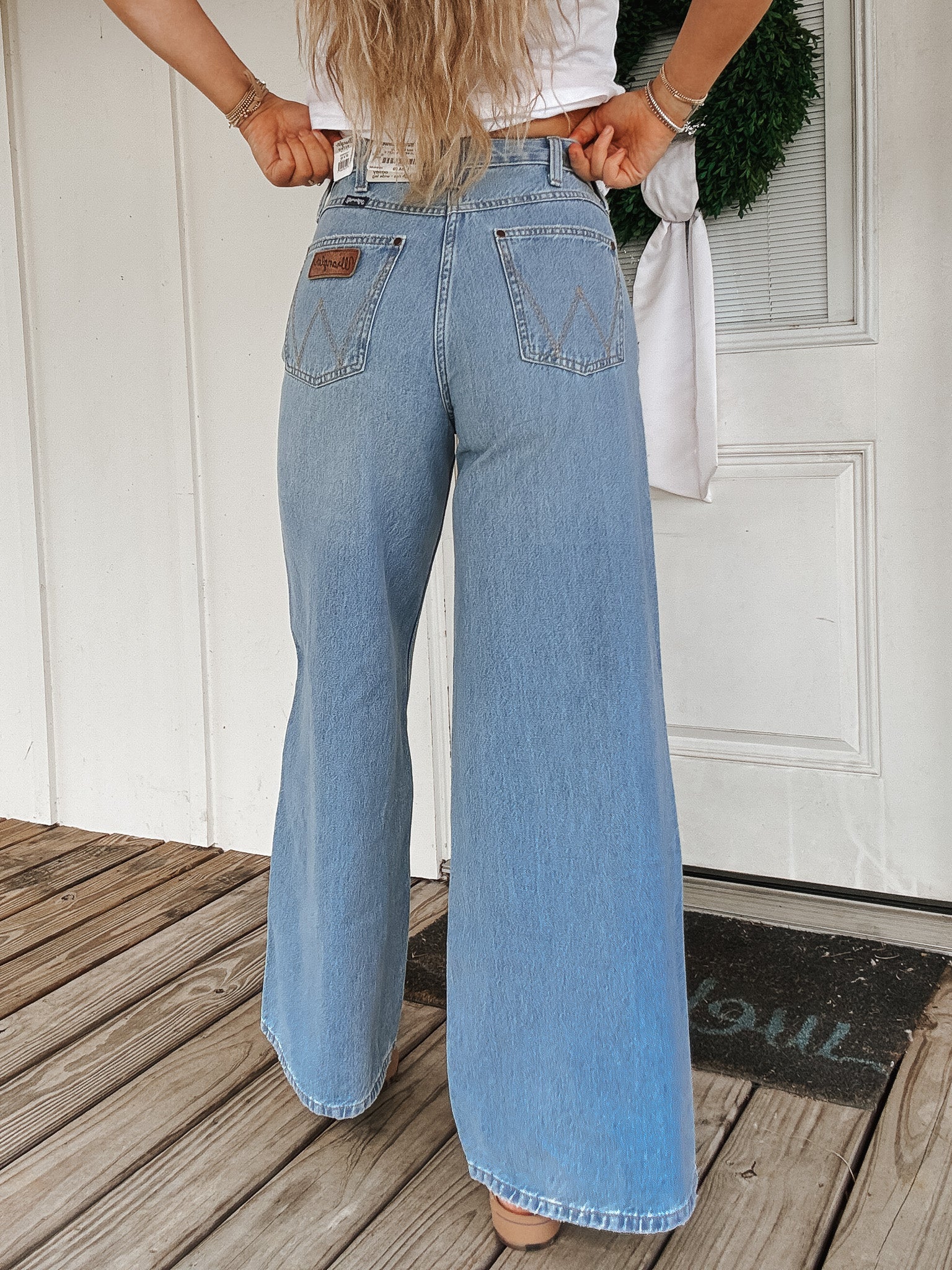 Women's Wrangler Retro Bailey High Rise Wide Leg Jean