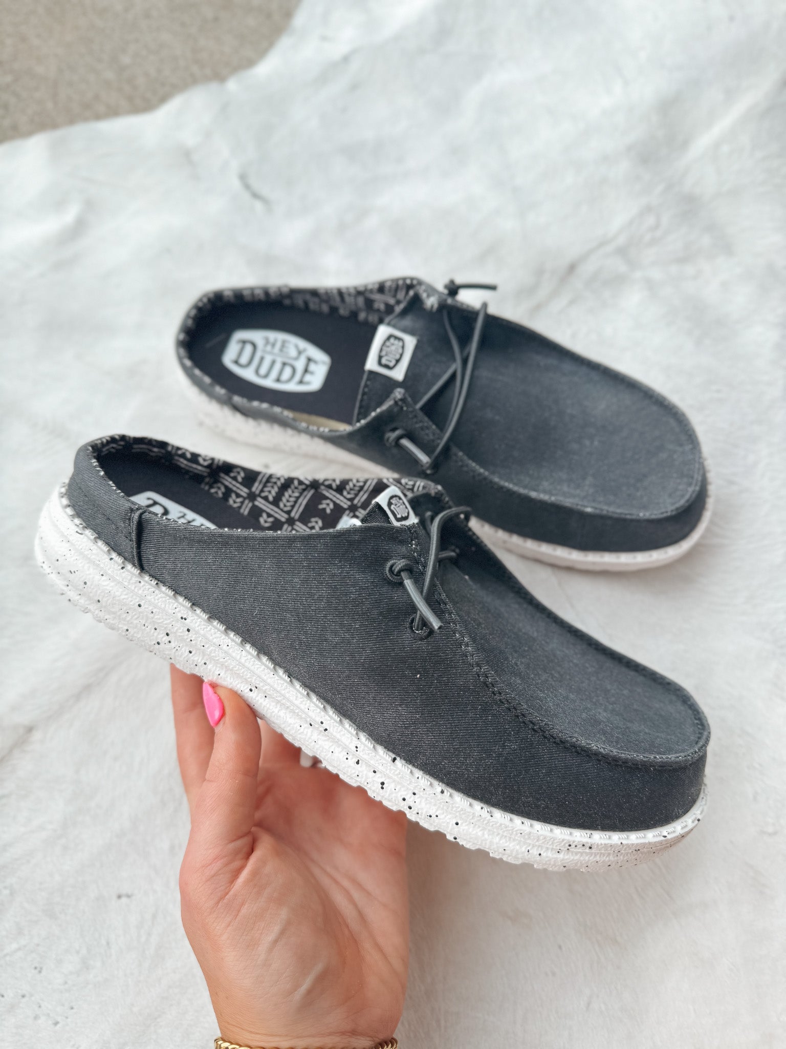 Women's Hey Dude Wendy Slip Classic Black