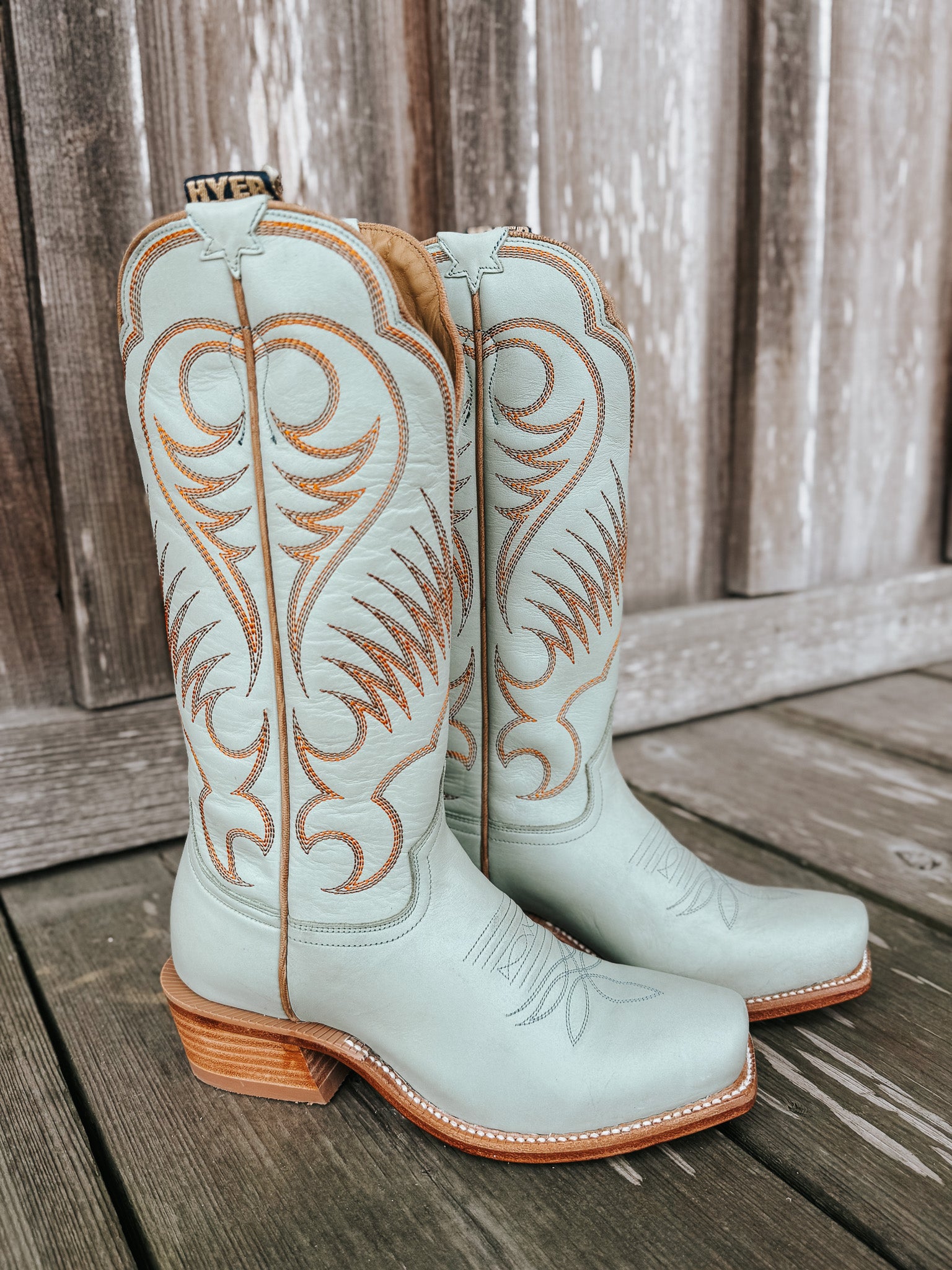 Women's Hyer Leawood Robin's Egg Boots