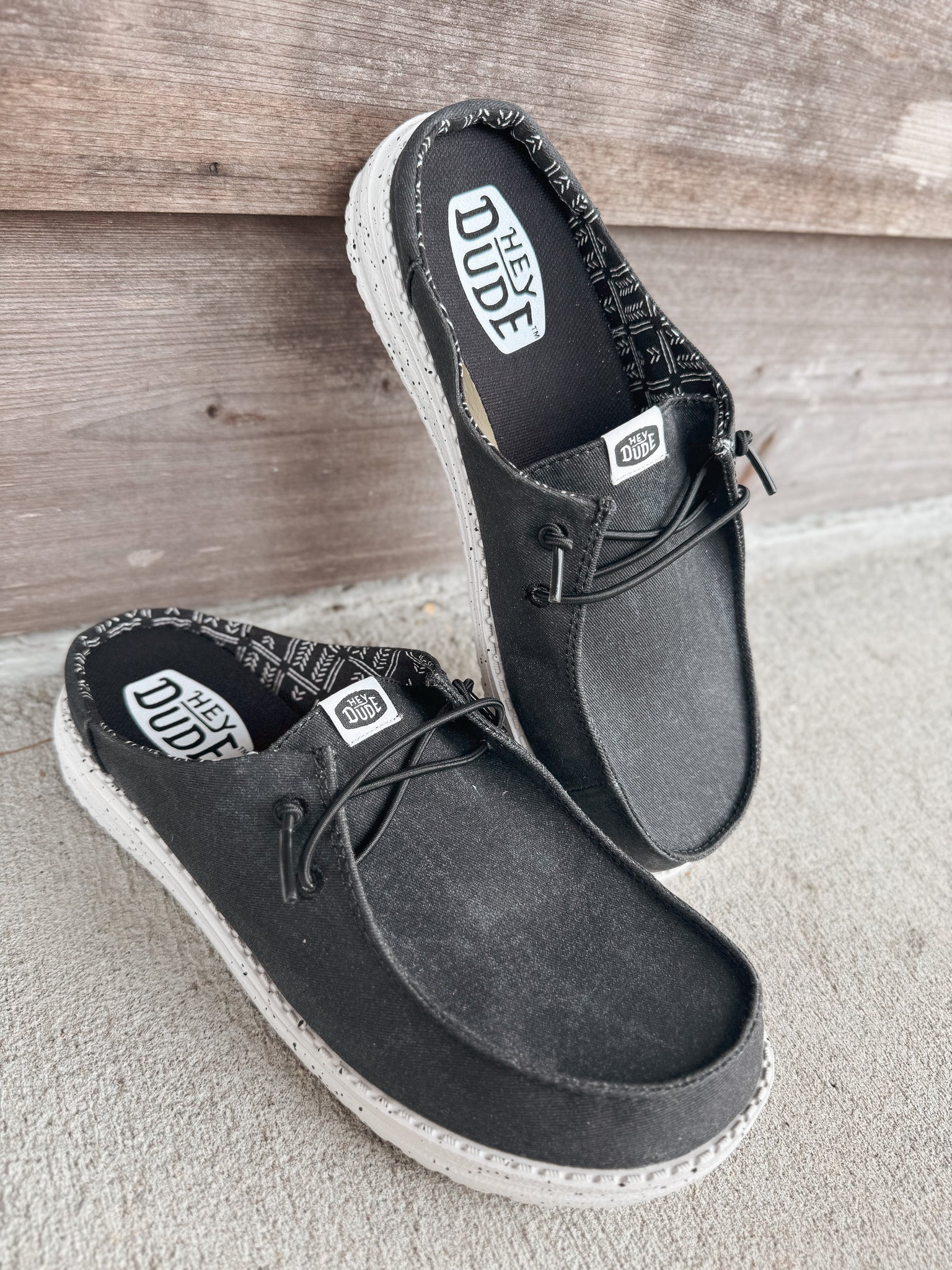 Women's Hey Dude Wendy Slip Classic Black