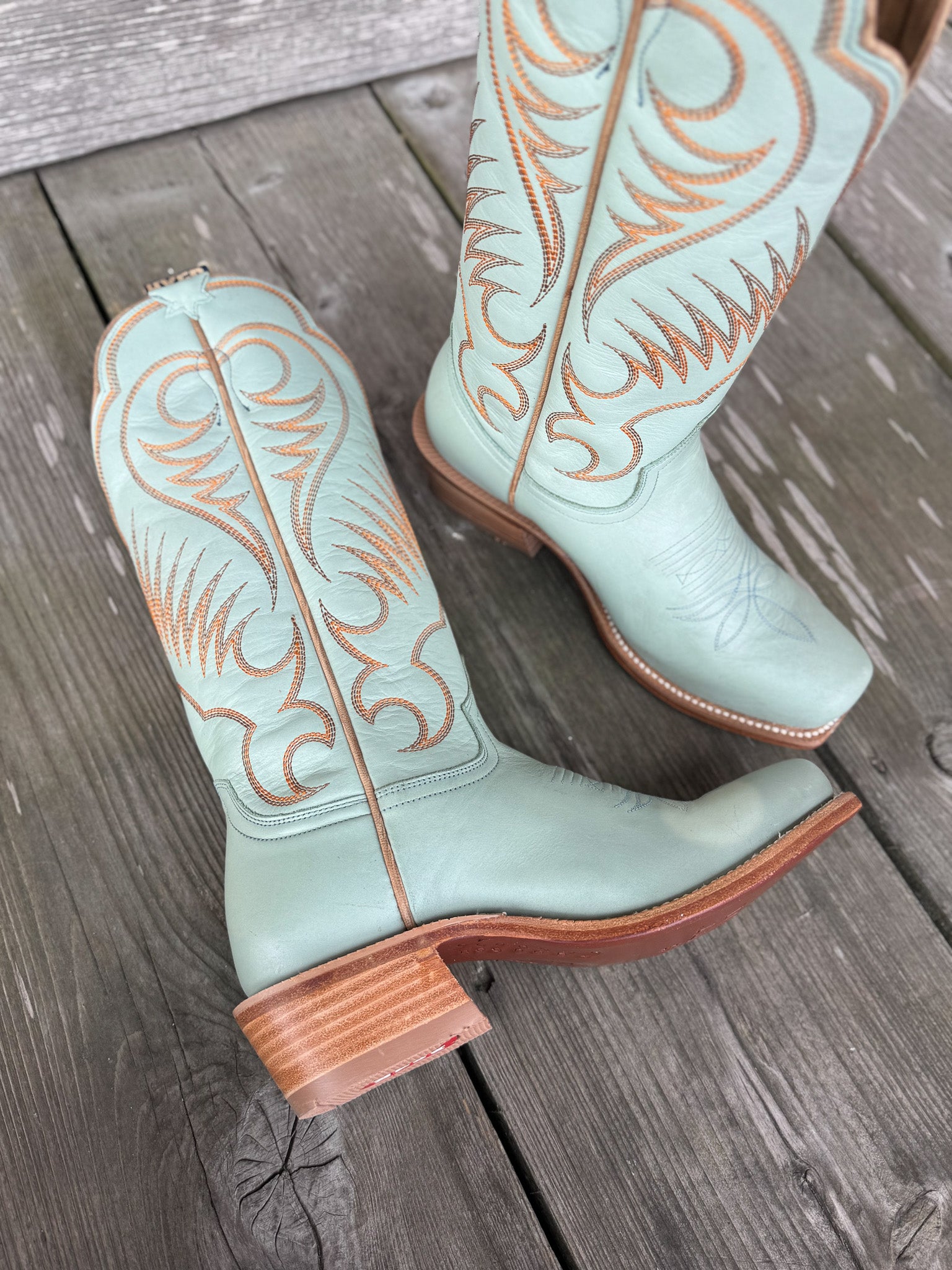 Women's Hyer Leawood Robin's Egg Boots