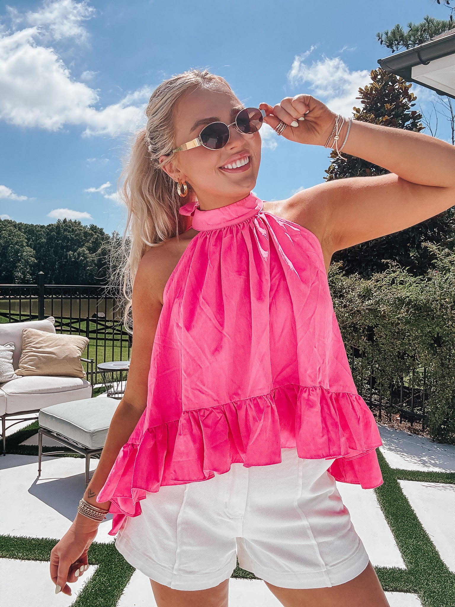 Flirty Feels Top in Pink