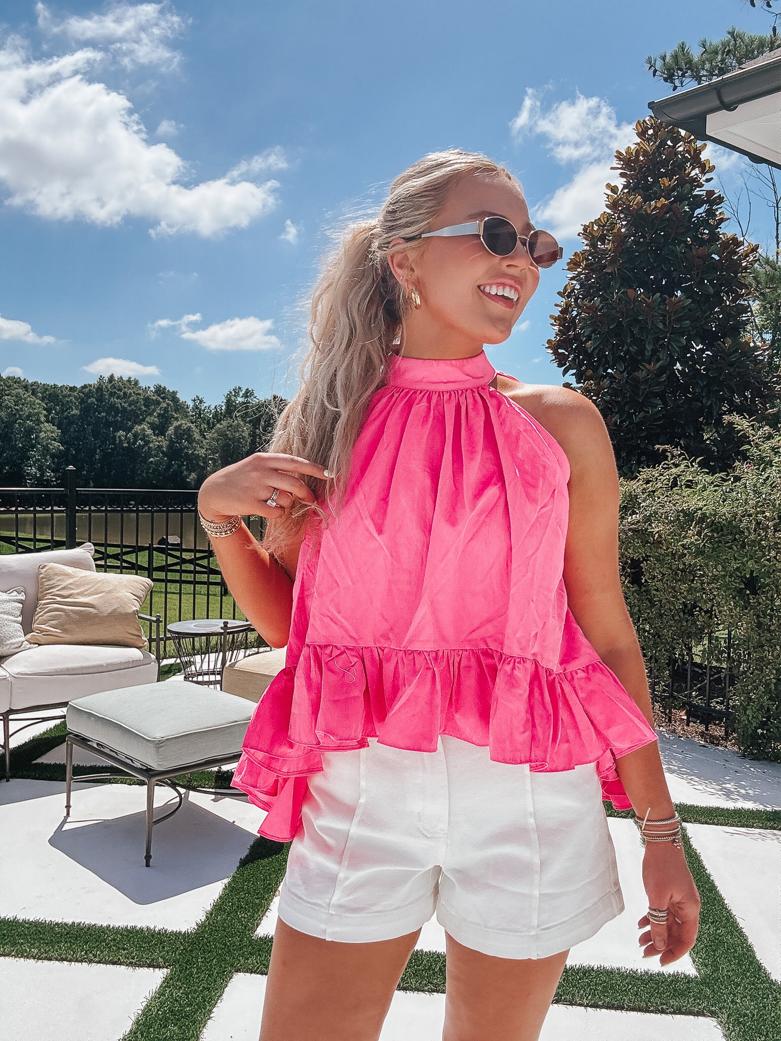 Flirty Feels Top in Pink