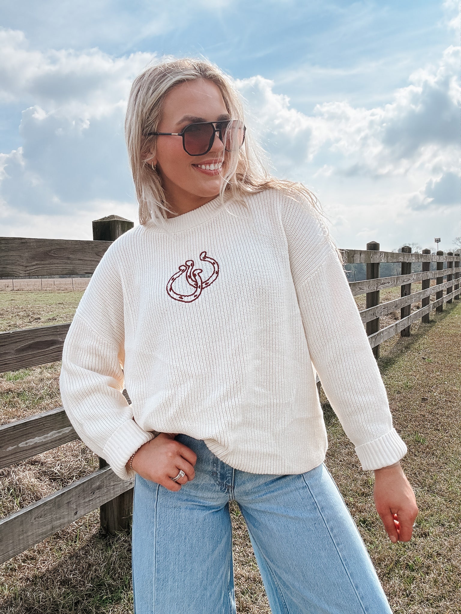 Double Luck Knit Sweater