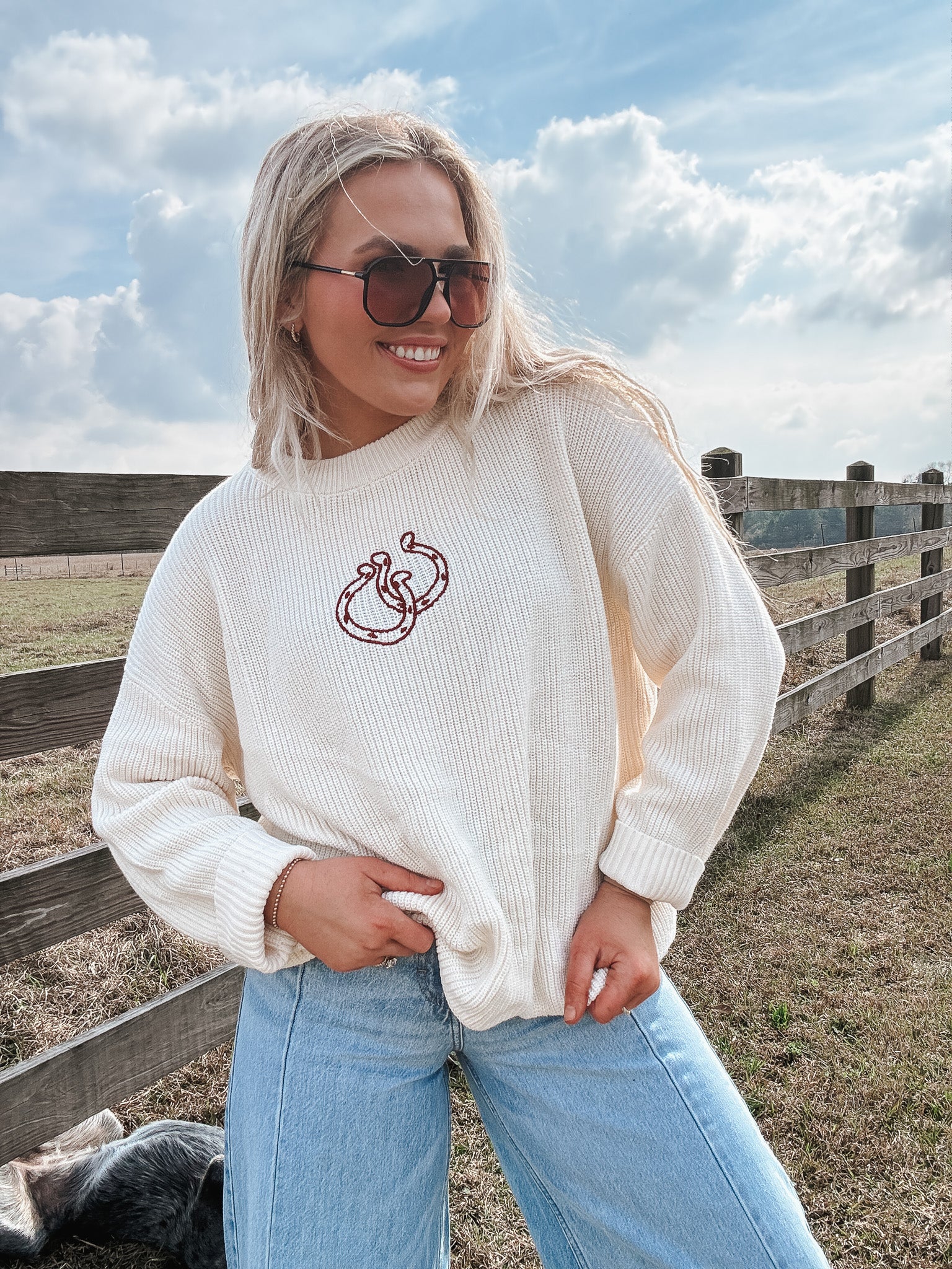 Double Luck Knit Sweater
