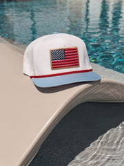 Men's Burlebo Performance Cap - Old Glory
