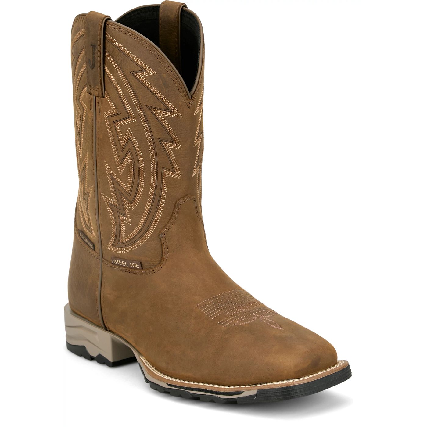 Men's Justin Lytle 11" Waterproof Steel Toe Work Boots