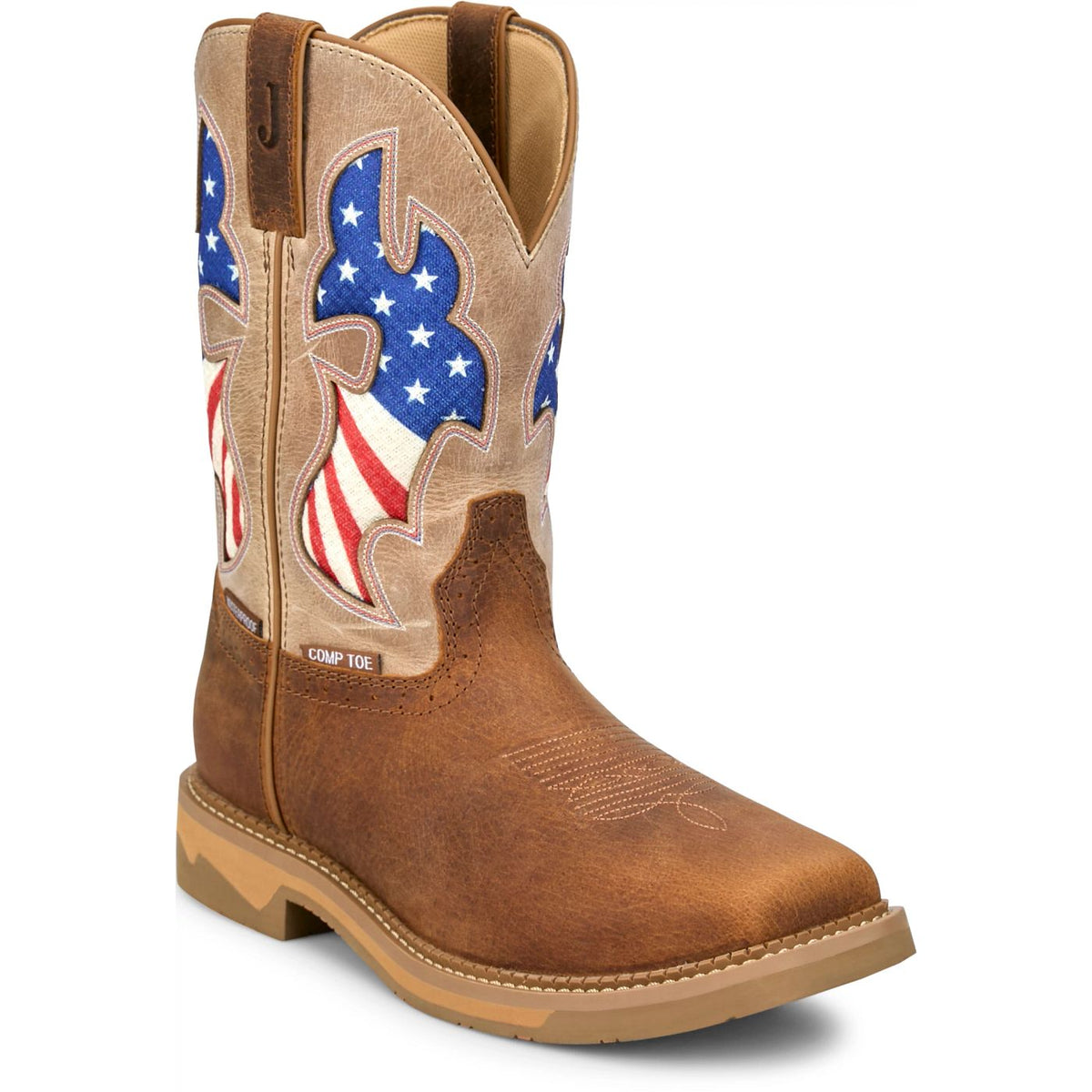 Men's Justin 11" Bolt Waterproof Composite Toe Work Boots