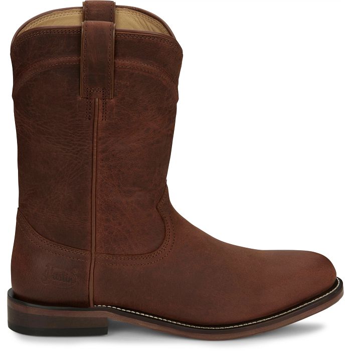 JUSTIN MEN'S BRASWELL 10" ROPER BOOTS