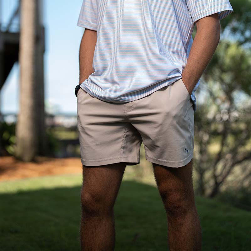 Men's Local Boy Volley Shorts in Khaki