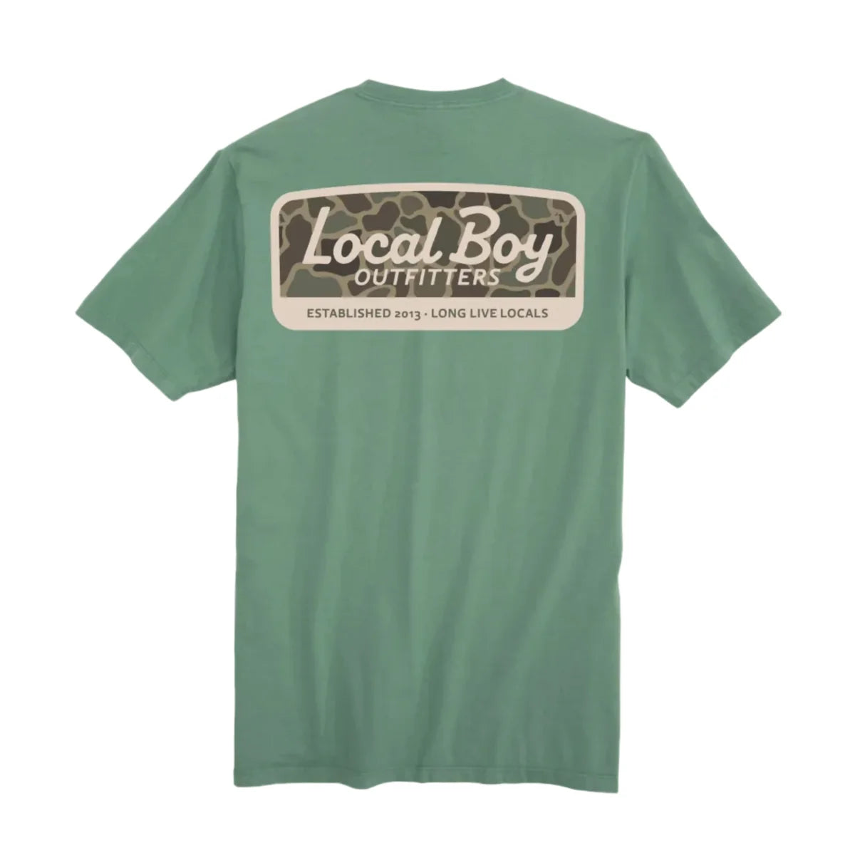 Local Boy Youth Brush Camo Mark T-Shirt