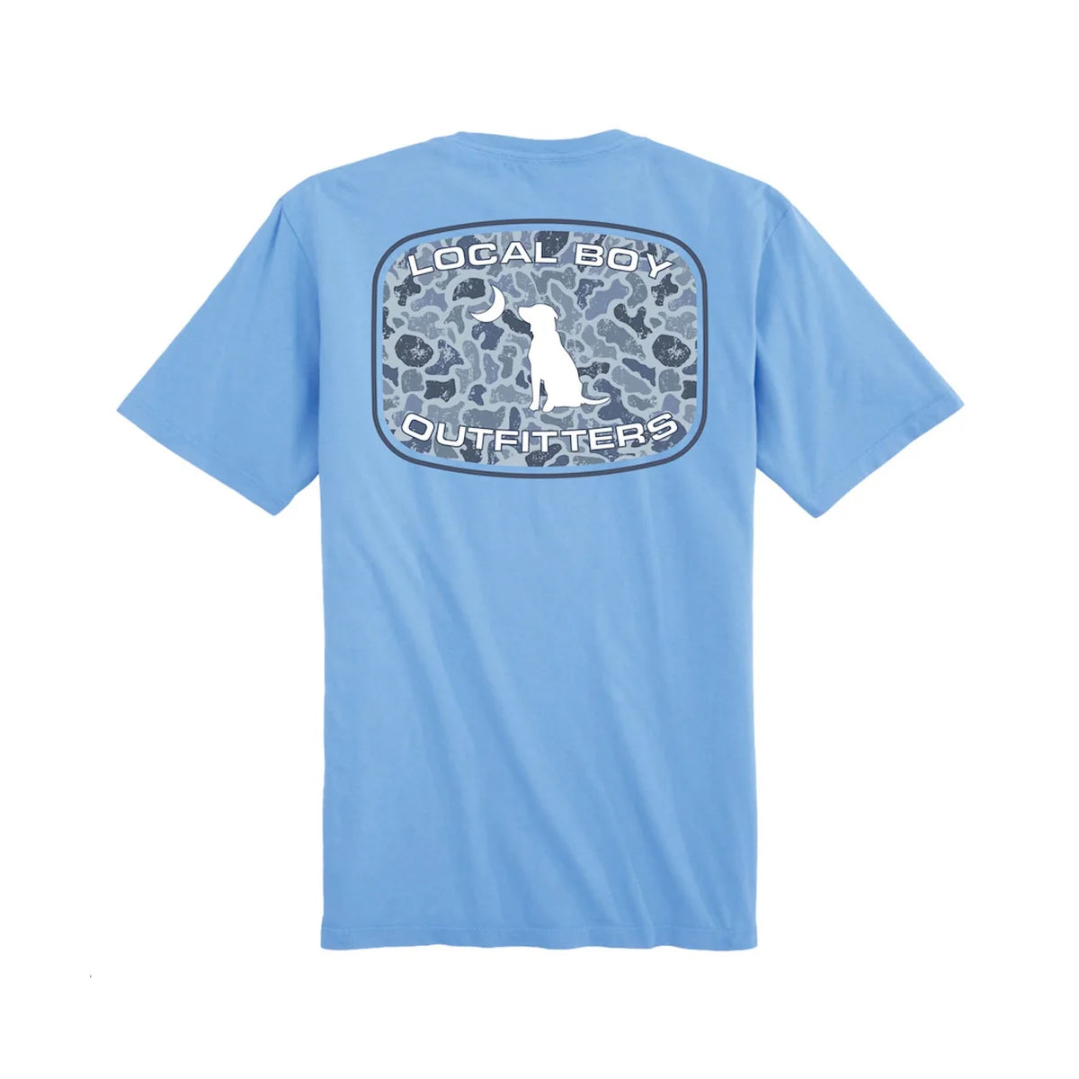 Youth Local Boy Distressed LCF Cobalt Patch T-Shirt