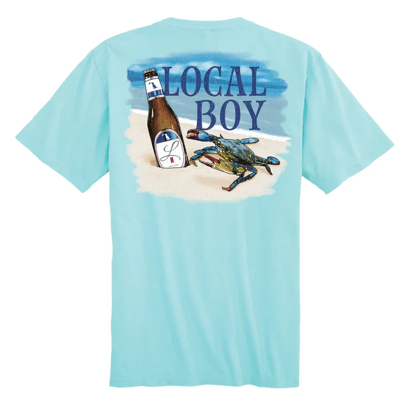Local Boy Sandy Crab T-Shirt
