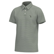 Local Boy | Surfside Polo in Olive & White