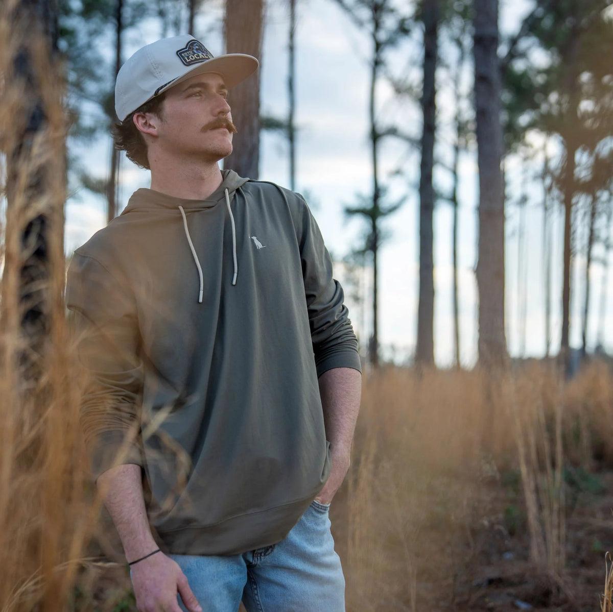 Local Boy | Hemlock Hoodie in Dark Tan