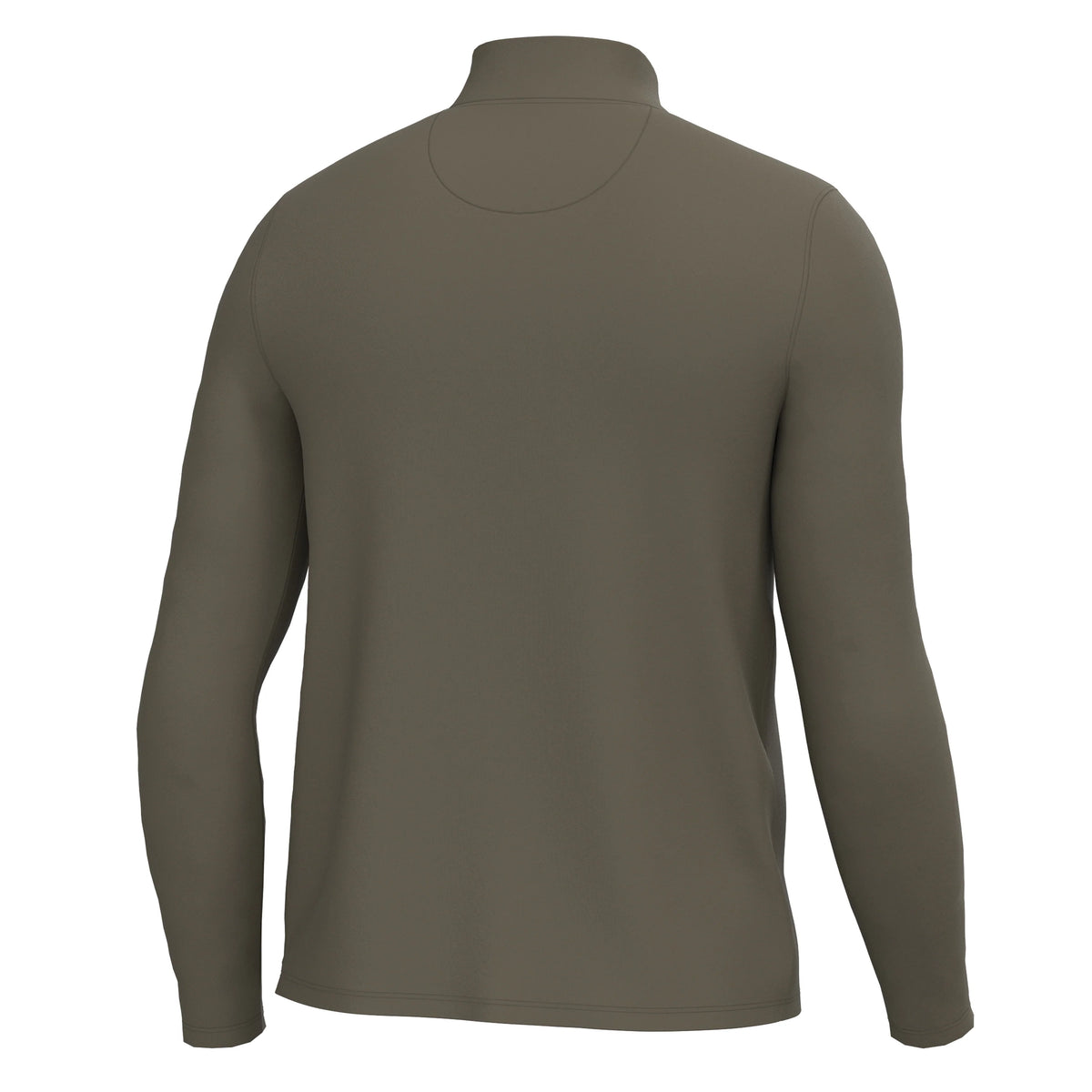 Local Boy | Bentley Quarter Zip in Dark Tan
