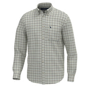 Local Boy | McNally Dress Shirt in Navy & Brown