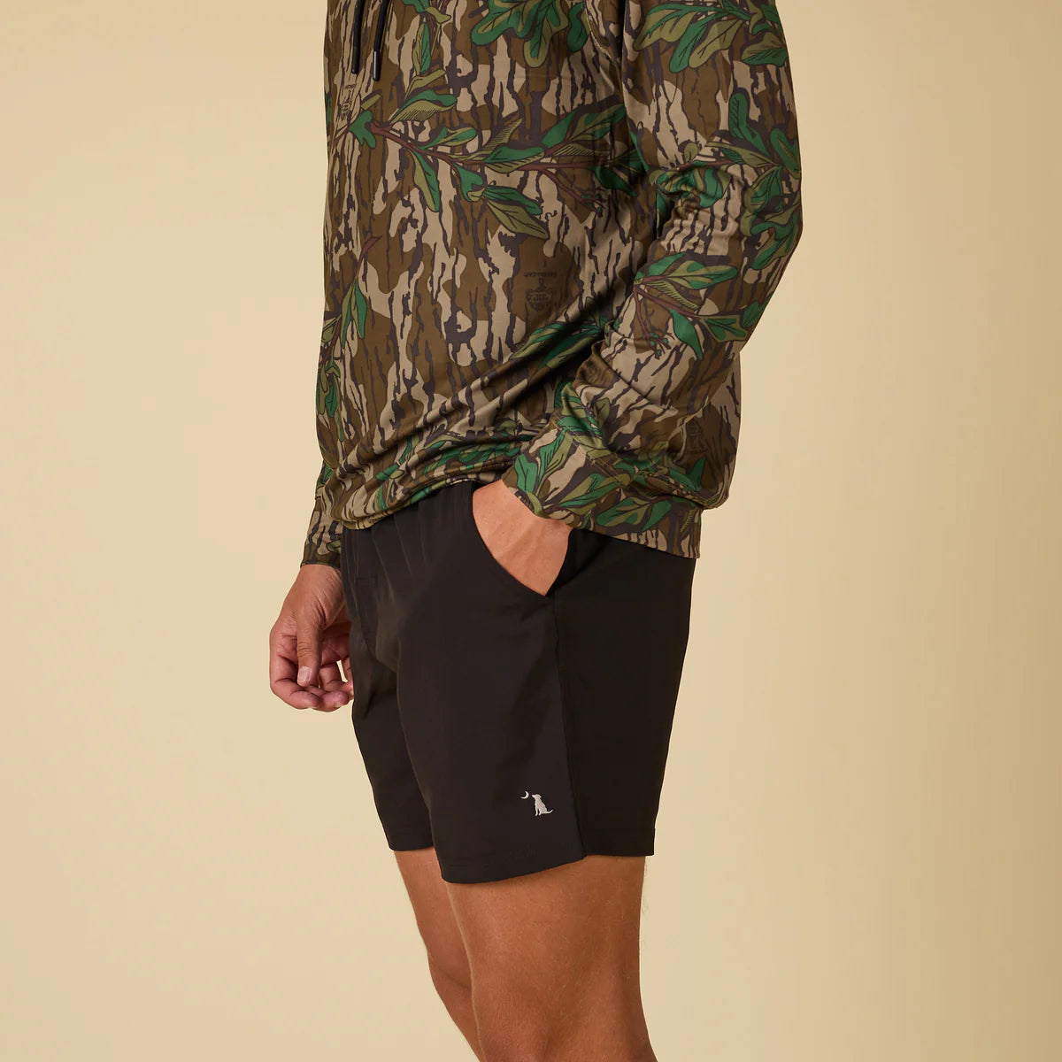 Men's Local Boy Outfitters Volley Shorts in Black