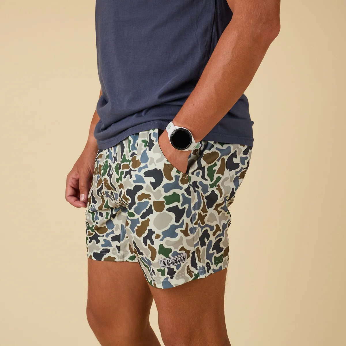 Men's Local Boy Volley Shorts in Localflage