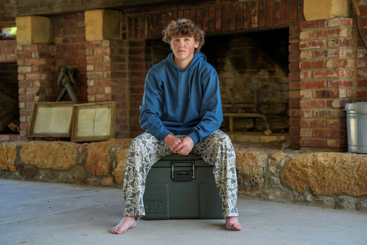 Local Boy | Youth Pajama Pant in Dog  & Moon Camo