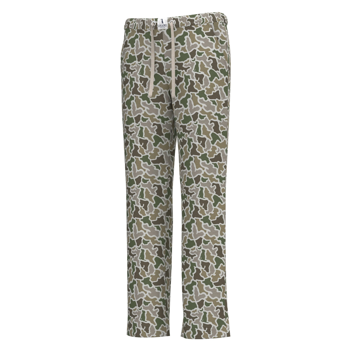 Local Boy | Youth Pajama Pant in Dog  & Moon Camo