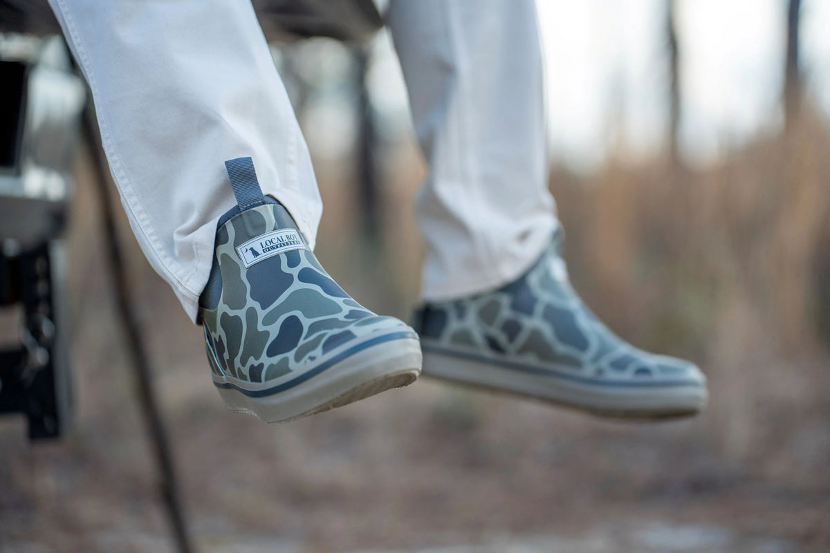 Local Boy | Men's Rubber Boots - Brush Camo