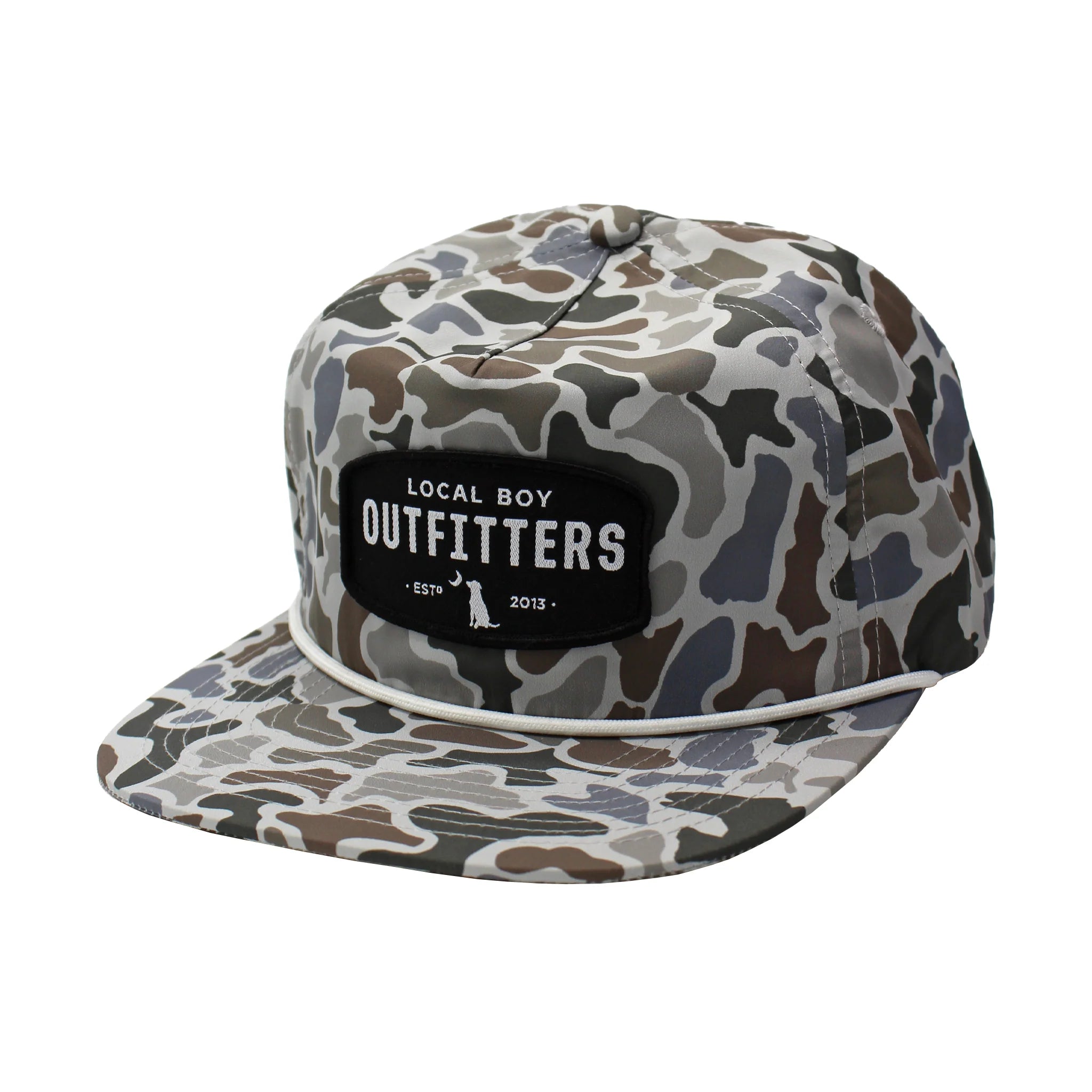 Local Boy Patch Rope Hat in Locaflage