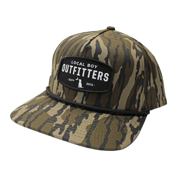 Local Boy | Woven Patch High Crown Rope Hat in OG Bottomland