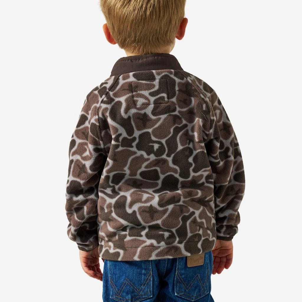 Burlebo Youth Micro Fleece Jacket - Mallard Mayhem Camo