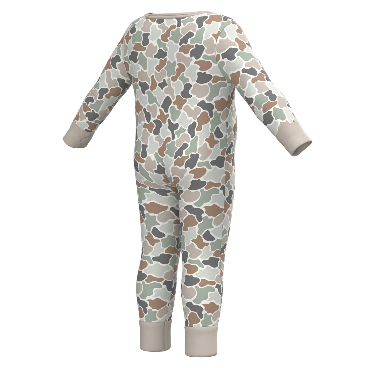 Local Boy |  Baby Bodysuit in Forest Camo Flora
