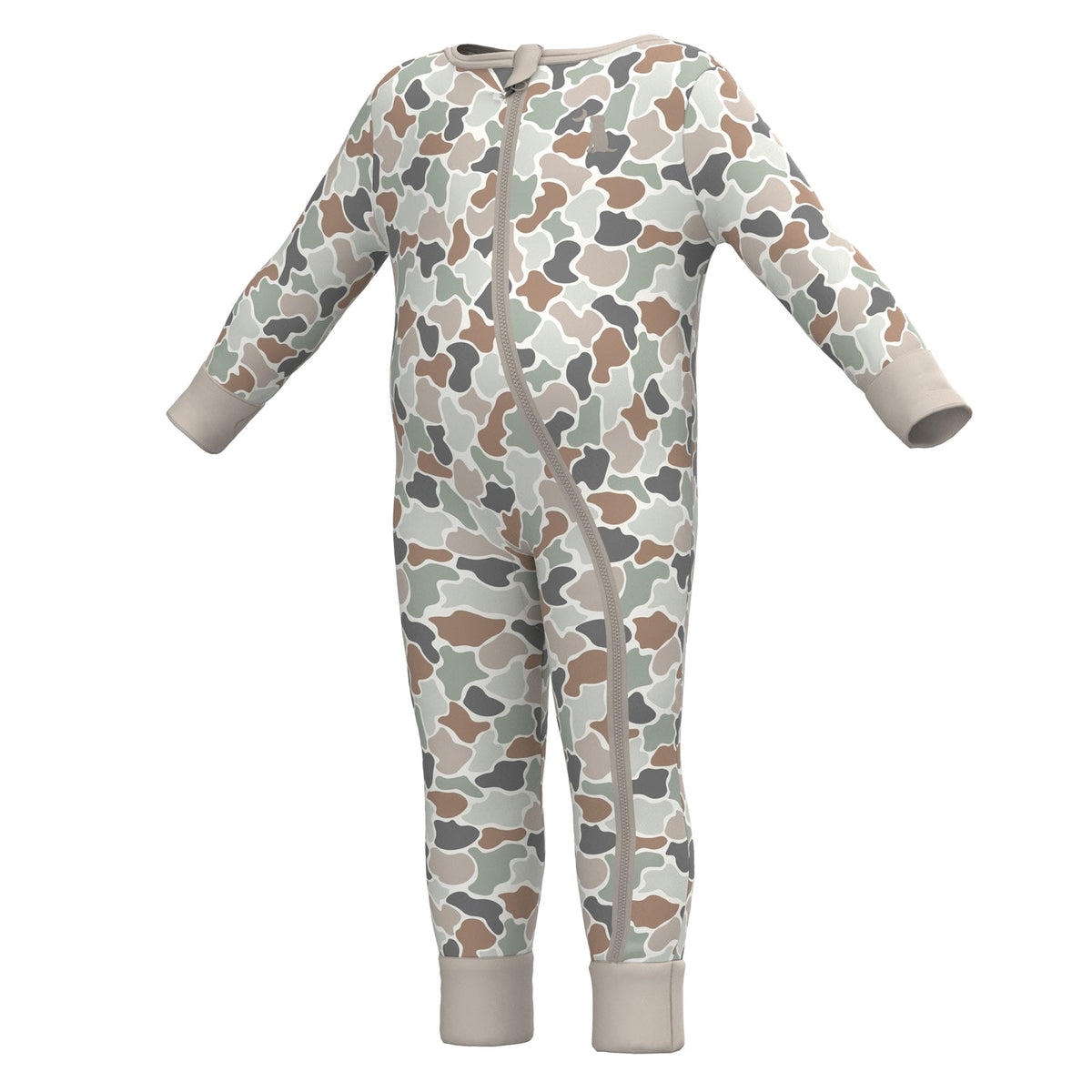 Local Boy |  Baby Bodysuit in Forest Camo Flora