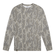 Mossy Oak Washed Out Long Sleeve T-Shirt in Bottomland